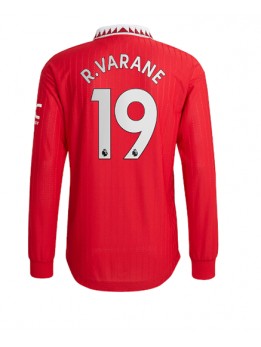 Manchester United Raphael Varane #19 Heimtrikot 2022-23 Langarm